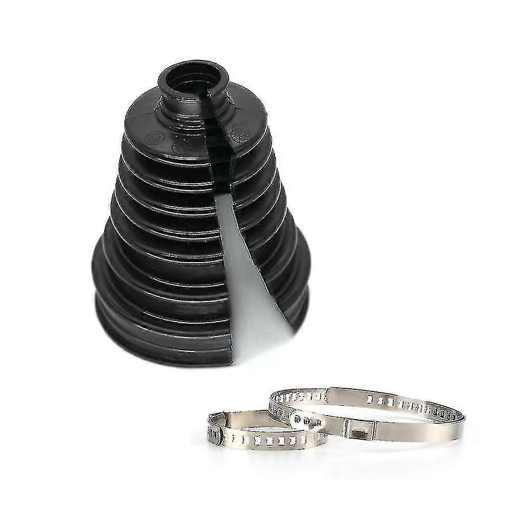 Universal Split Cv Boot Kit Driveshaft Stretchy Rubber Outer Gaiters Easy Fit With Clips Cv Boot Pliers