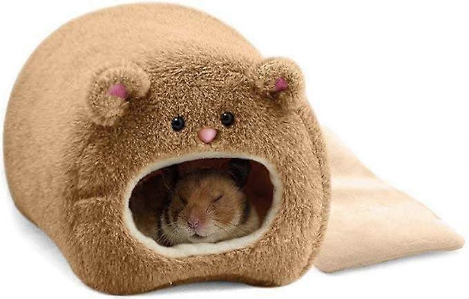 Rat Hamster Warm Bed House Cusion Fleece Hut Hanging Hammock Cute Toy Nest for Mini Small Animal Mice,Sugar Glider,Chinchilla,Dwraf Hamster
