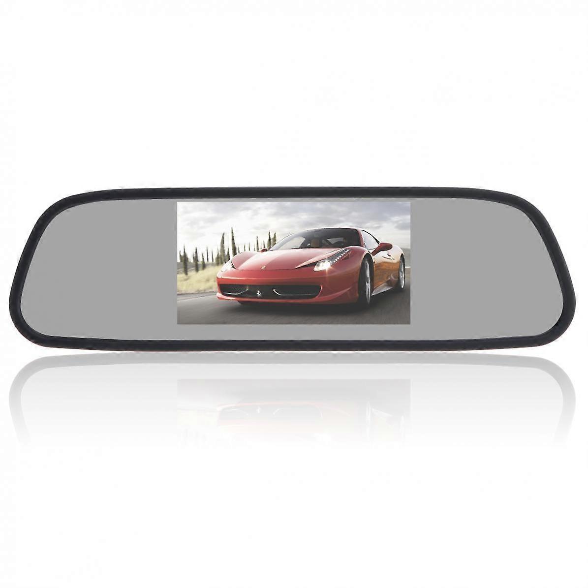 5" TFT LCD Auto Monitor fr KFZ Rckfahrkamera Backup Rotierenden Bildschirm