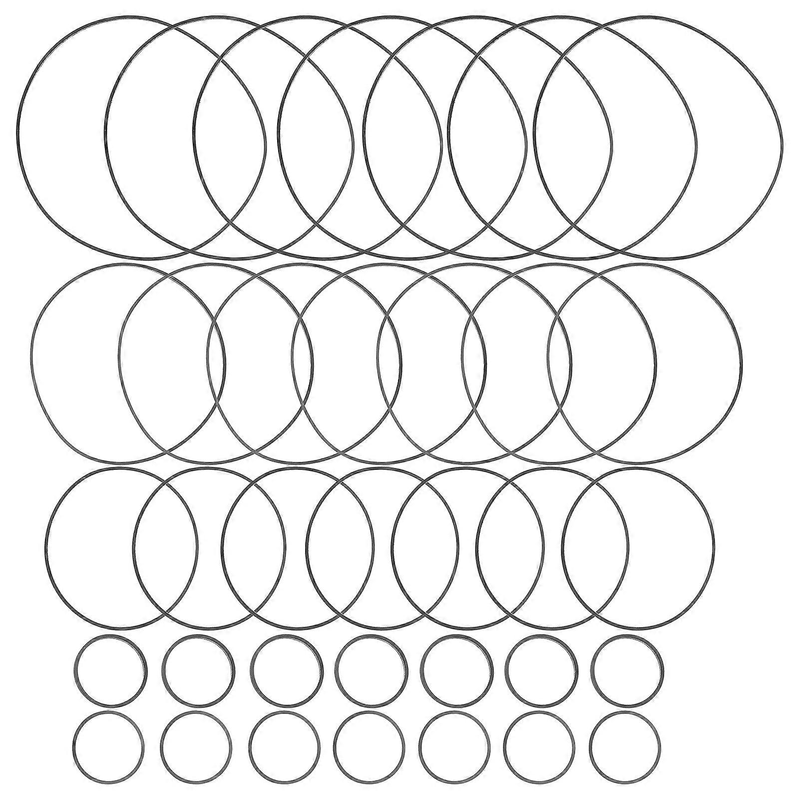 50pcs ζώνες κασέτας τετραγωνικές ζώνες μετάδοσης κασετών ζωνών κίνησης κασετών για τη συντήρηση επισκευής καταγραφέων