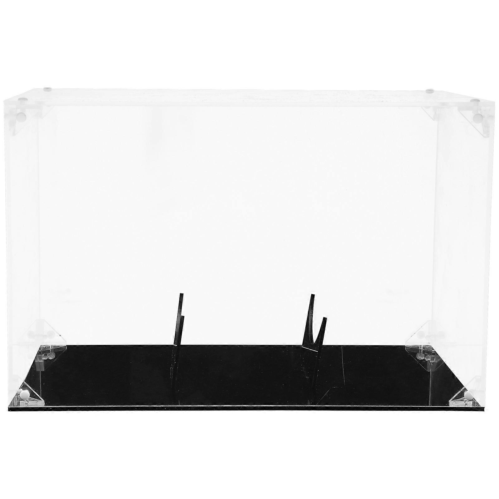 Rugby Display Box Multi-function Display Case Desktop Transparent Storage Case