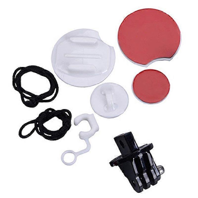 Surfboard Mount Kit Camera Mount Straps Fcs Plug Rubber Lock Stopper For Gopro Sjcam Yi Dji Osmo Action Camera