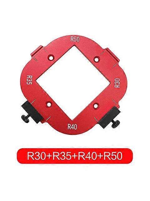 Trimming Hine Cutting Fillet R-angle Arc Template For Woodworking Electric Router Slotting Wardrobe Woodboard Tools