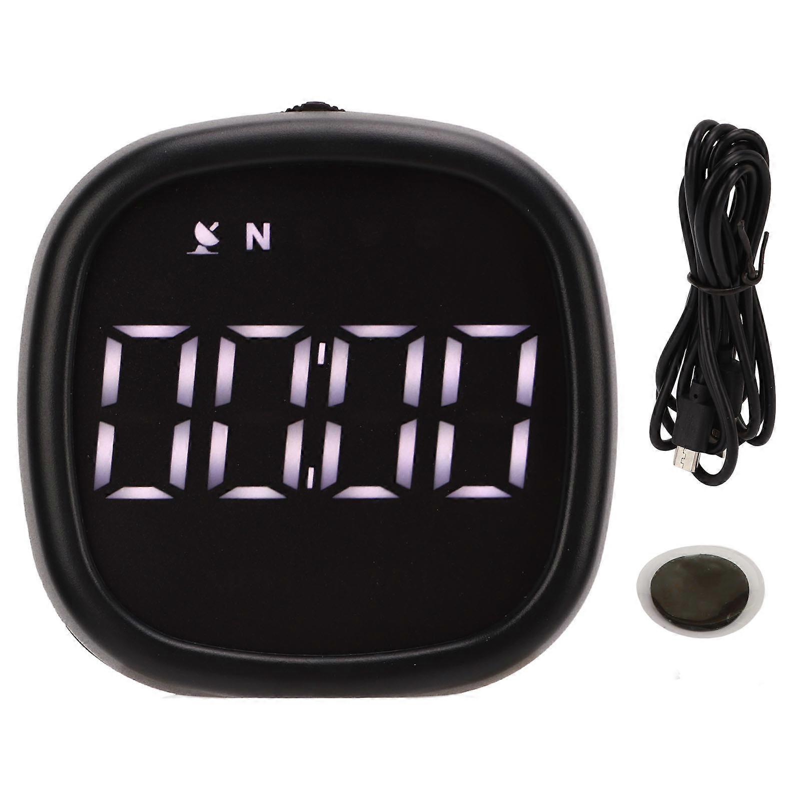 5V Auto HUD Display Übergeschwindigkeitsalarm Hochpräziser universeller digitaler GPS-Tachometer