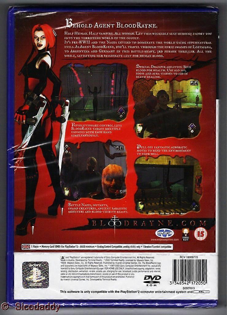 Sony Playstation PS2 - Bloodrayne 2 - PAL