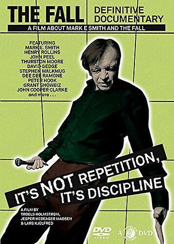 The Fall its Not Repeat Its Discipline DVD (2015) Mark E. Smith Cert E - Region 2