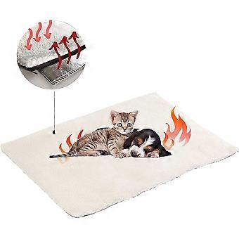 Self-Heating Pad for Cats & Dogs, Heating Pad, Self-Heating Cat Pad Mat without Electricity & Batteries, Thermal Mat/Blanket, Ecological, 60x45 C