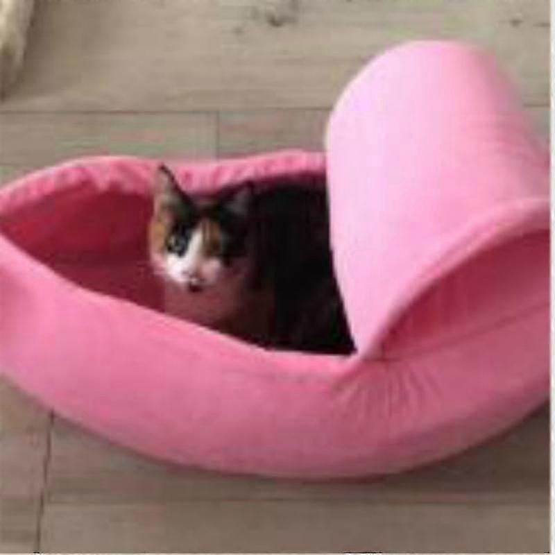 banana shape litter winter warm kennel nest creative