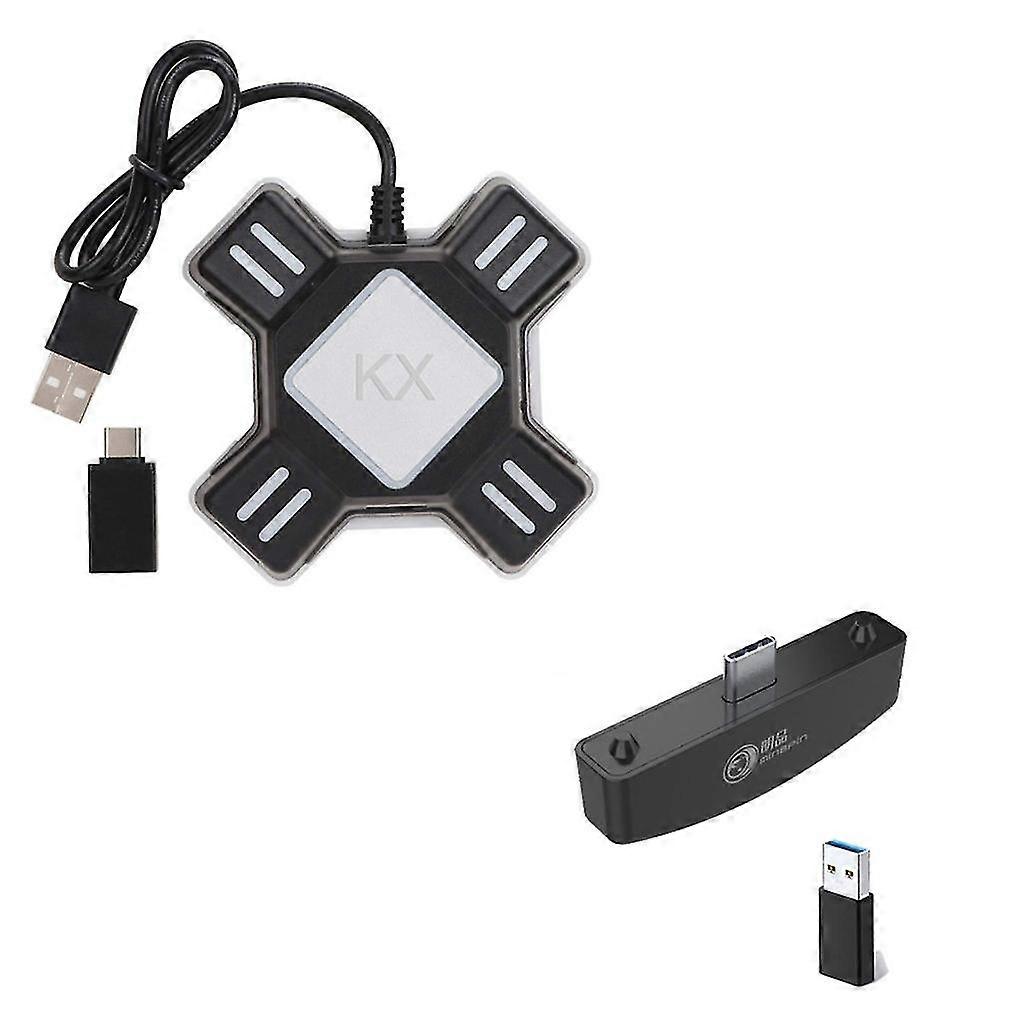 Kx Conversion Box For Ns-one Series Ps4-ps3 Controller To Keyboard Mouse Adapter