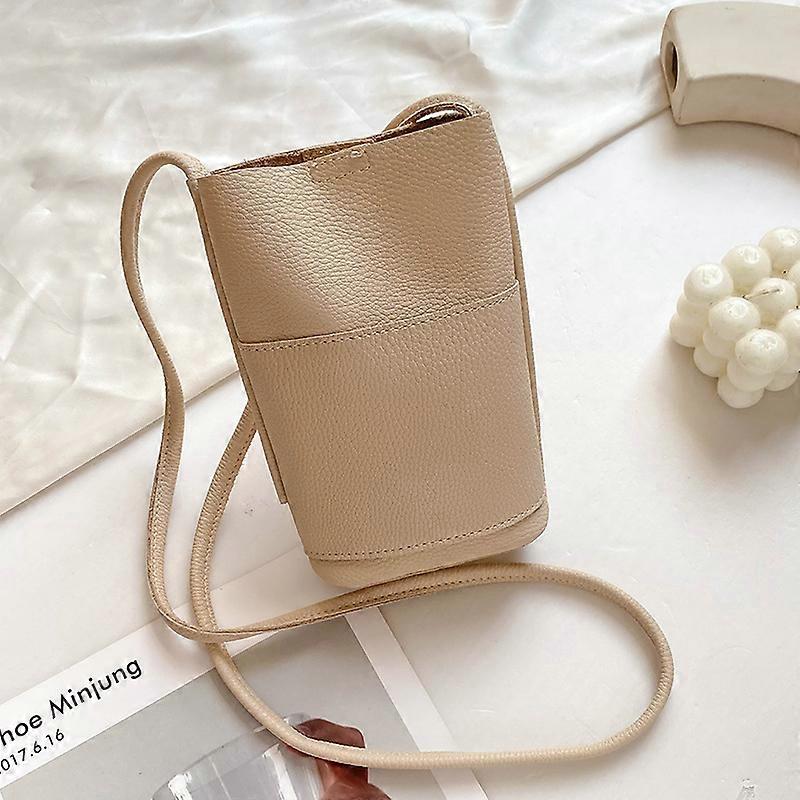 Mini Crossbody Bag, Soft PU Leather Phone Pocket