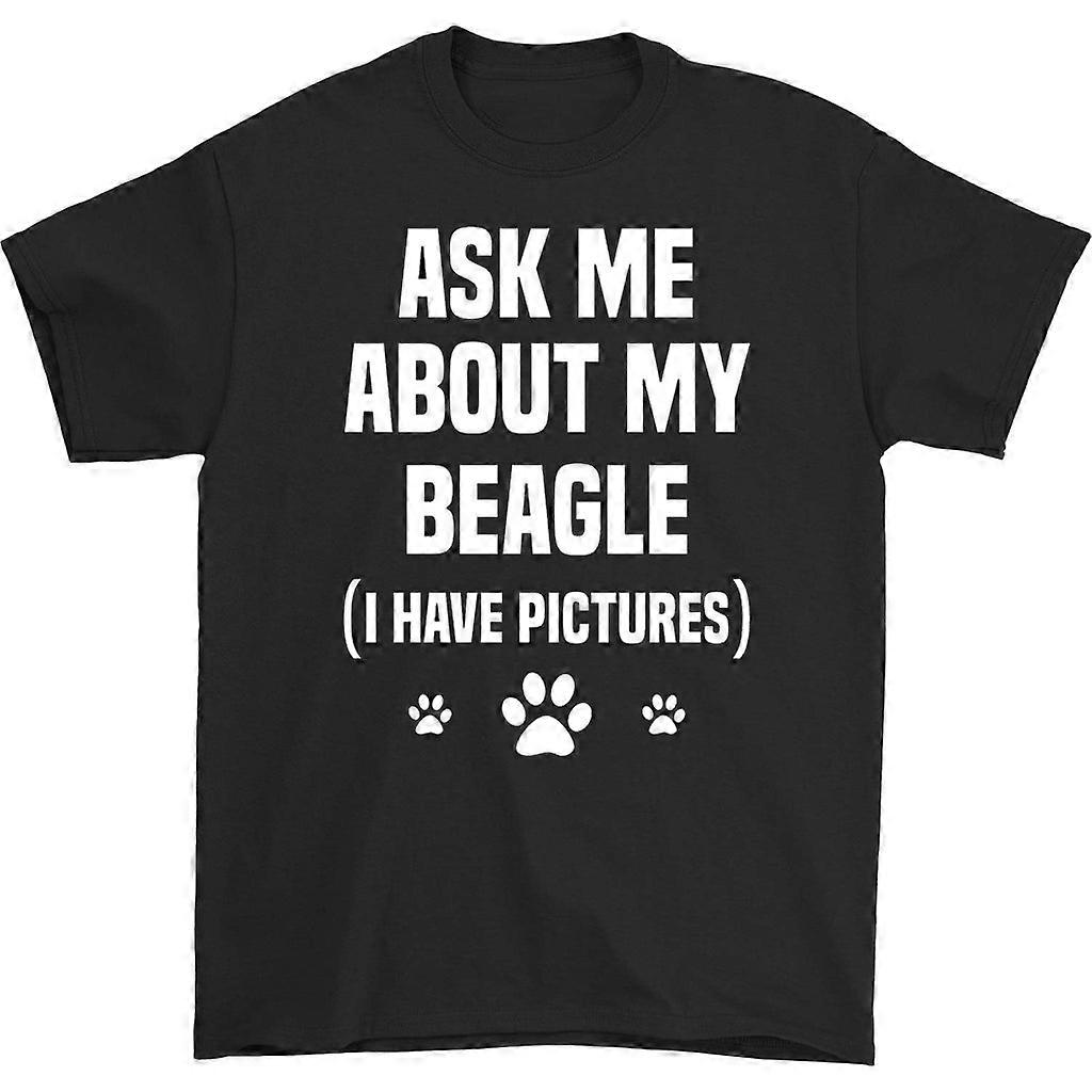 Zeptejte se mě na tričko Beagle