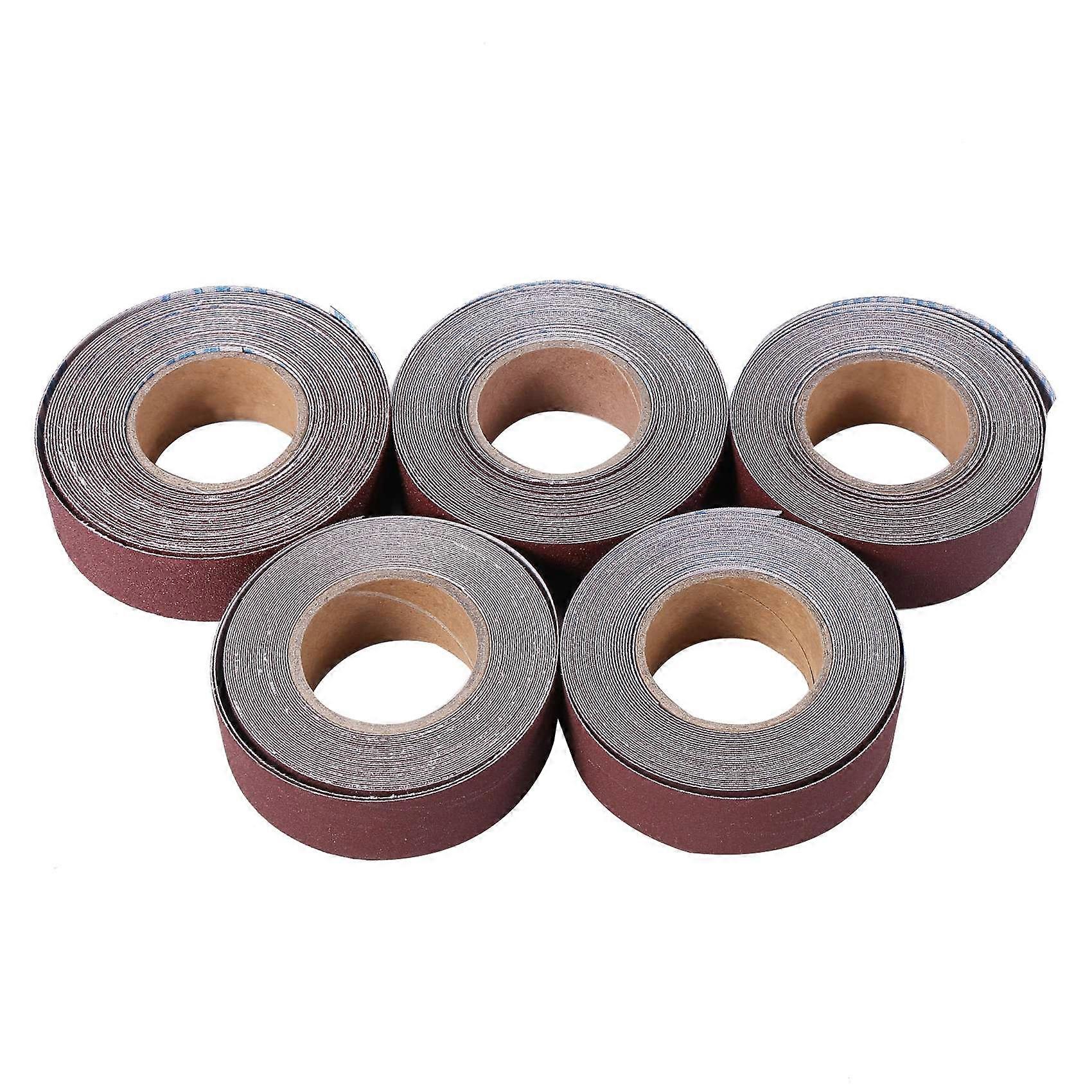 5 Size 6M 150-600 Grit Woodworking Sandpaper Abrasive Emery Cloth Roll Dry Polishing Sanding Tools