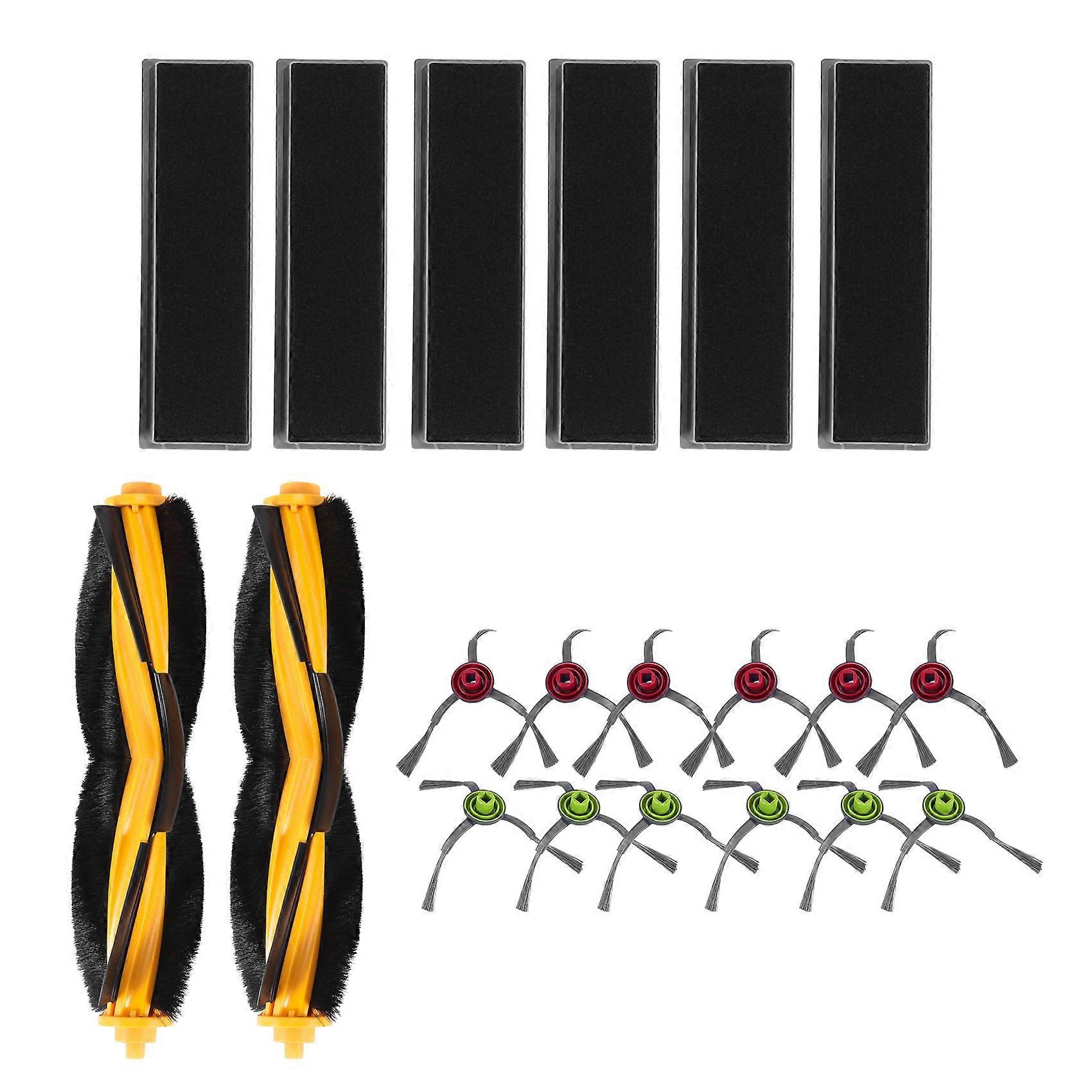 for DEEBOT OZMO T8 Robot, Replaceable Vacuum Cleaner Main Brush Side Brush Filter Accessory Parts