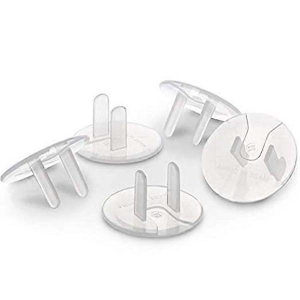 コンセントプラグカバー(32パック)クリアチャイルドプルーフ電気プロテクター安全キャップ