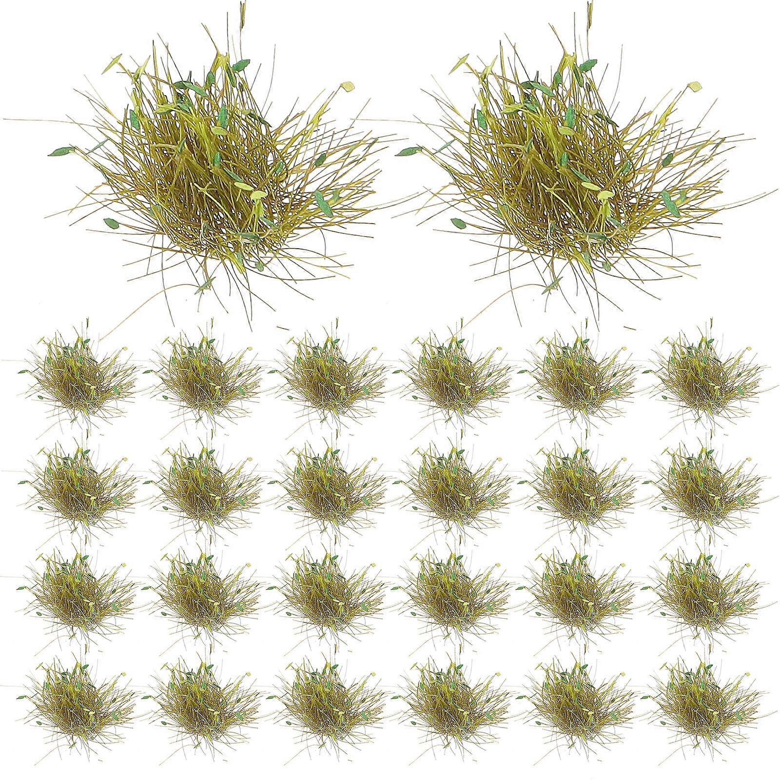 1 Box Grass Tuft DIY Model Railroad Scenery Grass Model Small Gaming Scenery for Landscape
