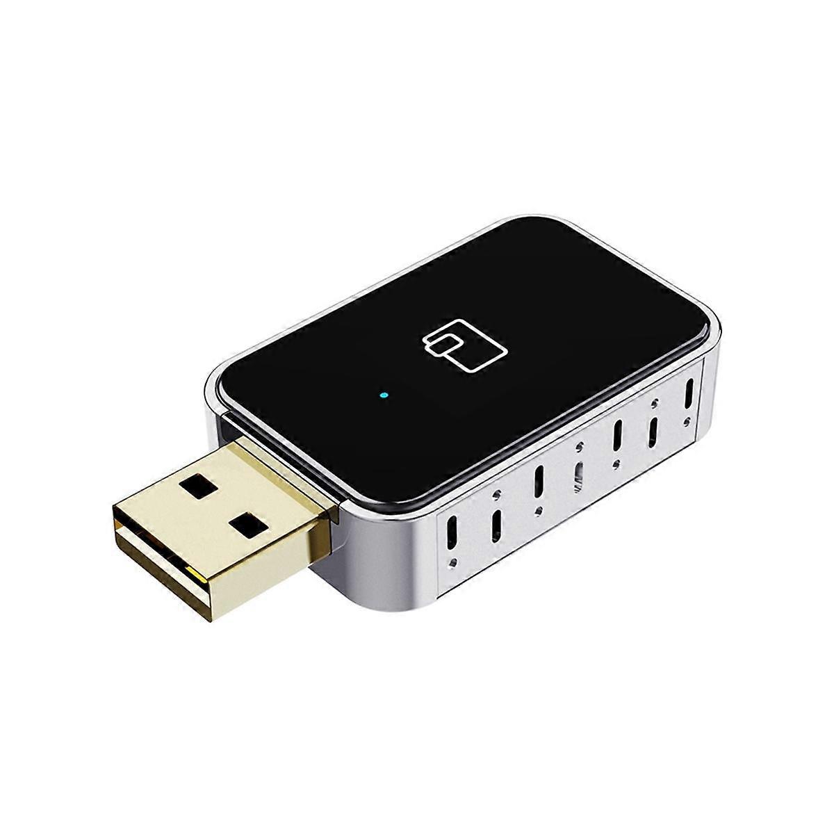 Wireless AUTO&CARPLAY 2 in 1 Autoadapter Sprachassistent Wireless Mini Box Adapter Android 11+ System