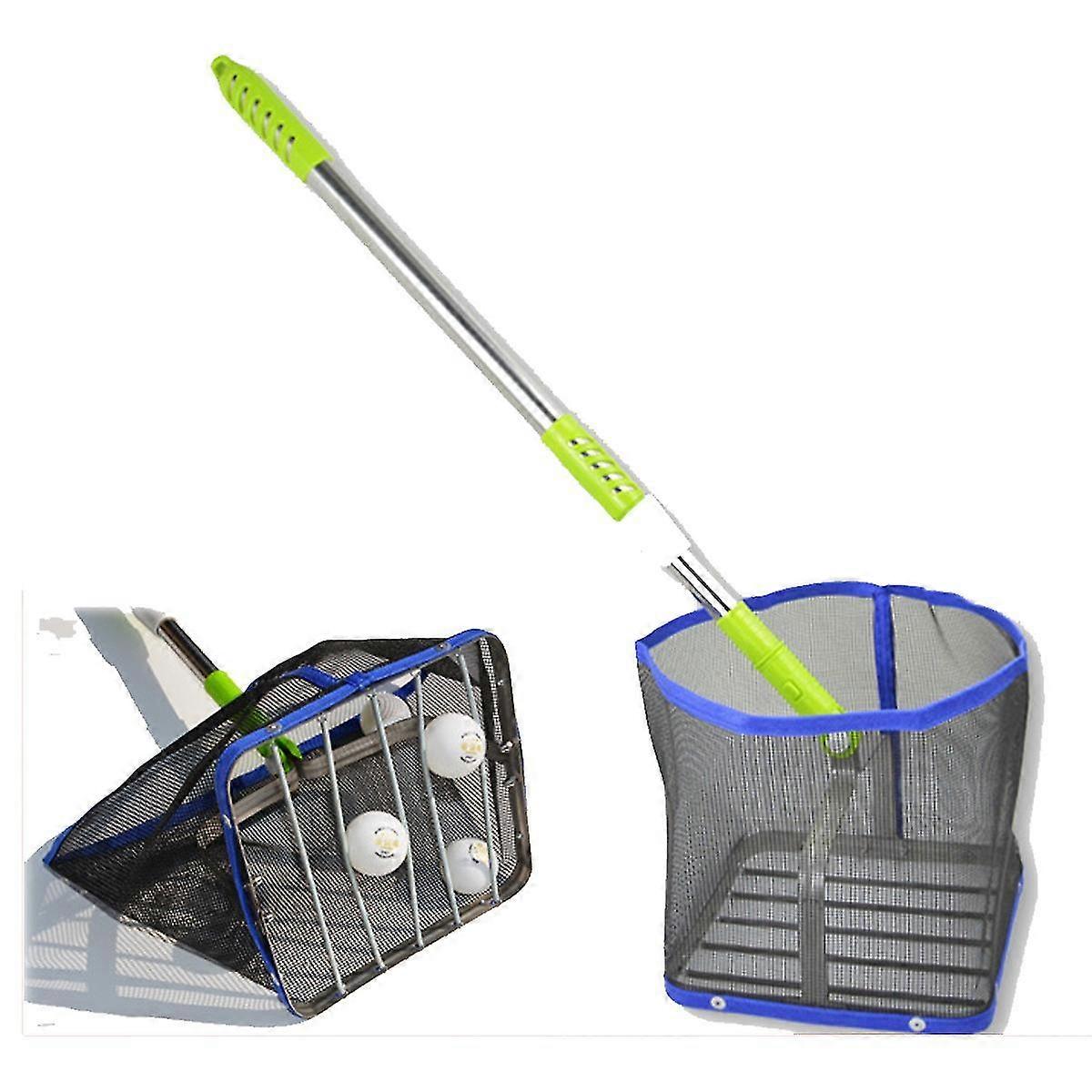Table Tennis Ball Picker Portable Rétractable Table Tennis Ball Picker Net Serve Machine avec Ball Picker Ball Picker