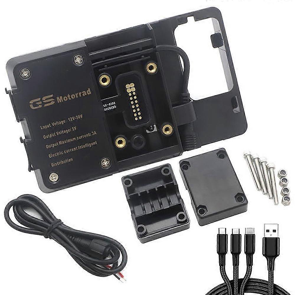 Motorcycle Navigation Bracket Mobile Phone GPS Plate Bracket Support Phone Holder For BENELLI  TRK502 TRK 520X Jinpeng TRK502 X