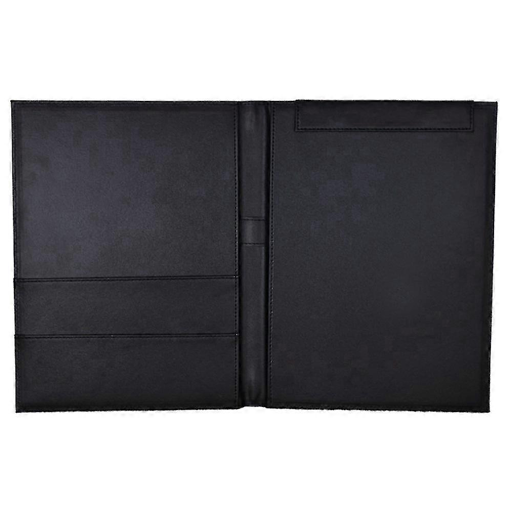 Pu Leather A4 Writing Clipboard Business Notepad Boards Meeting Conference Document Organizer File