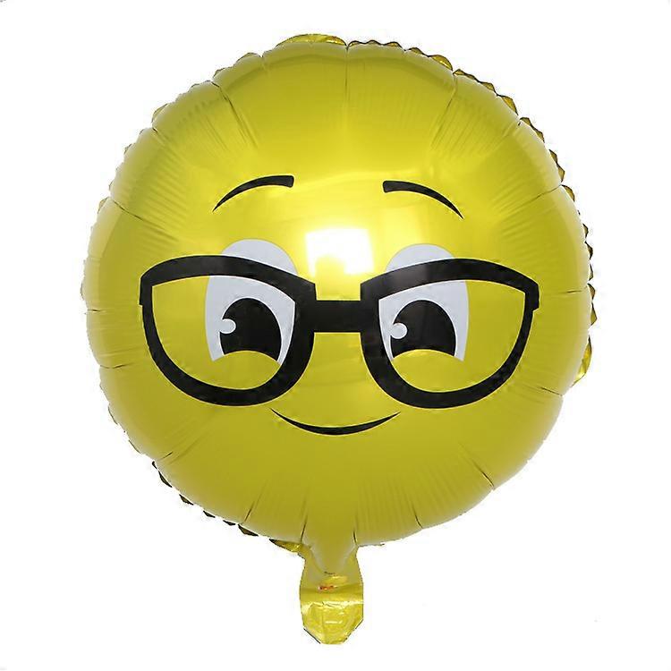 yuvarlak emoji balonu