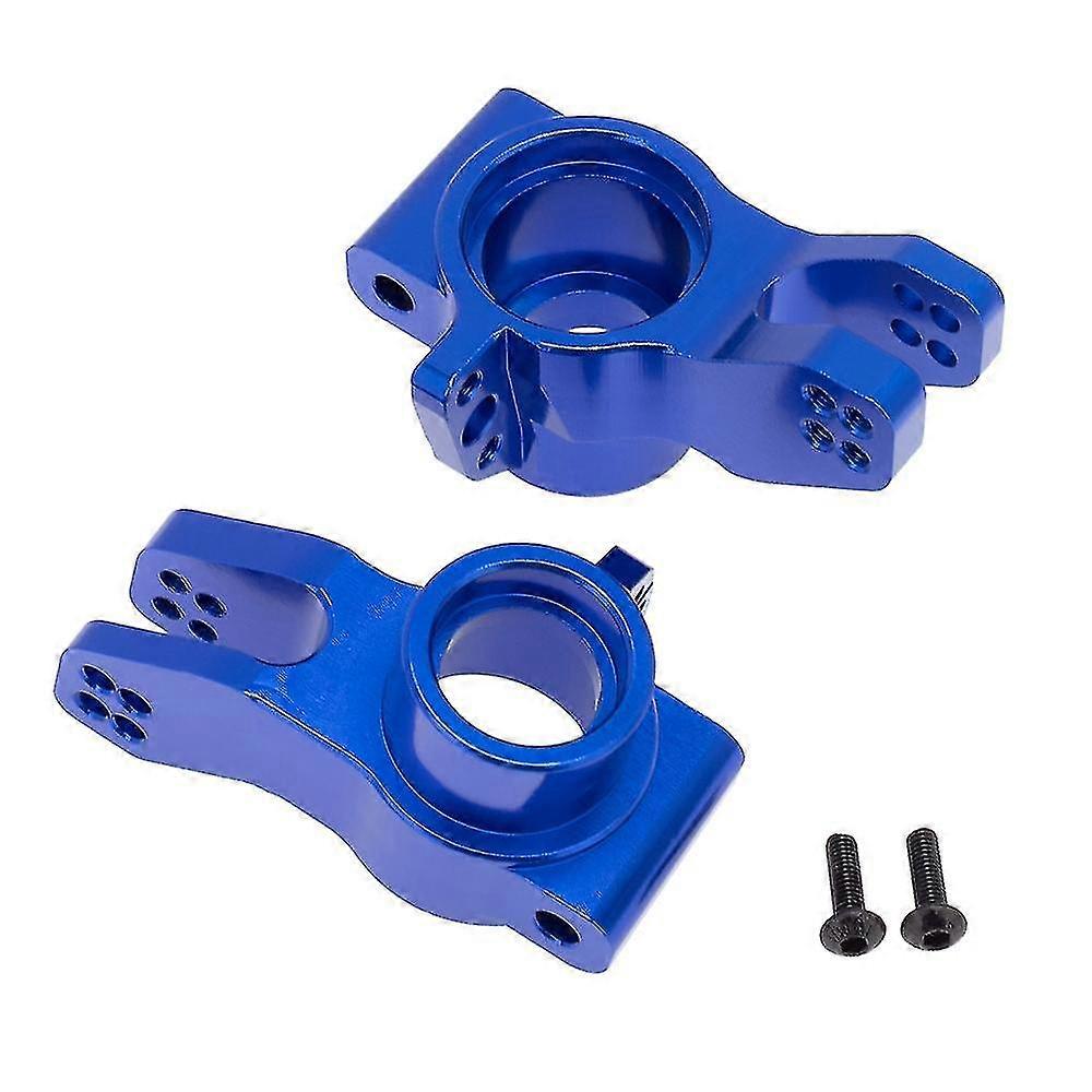 Metal Rear Hubs Steering Knuckles Ar330404 For Arrma,blue