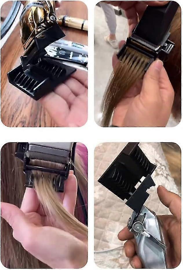 Professional Clipper Guard Trimmer Attachment Guarding Comb Guide, Remove Hair Split Ends, Salon Tool