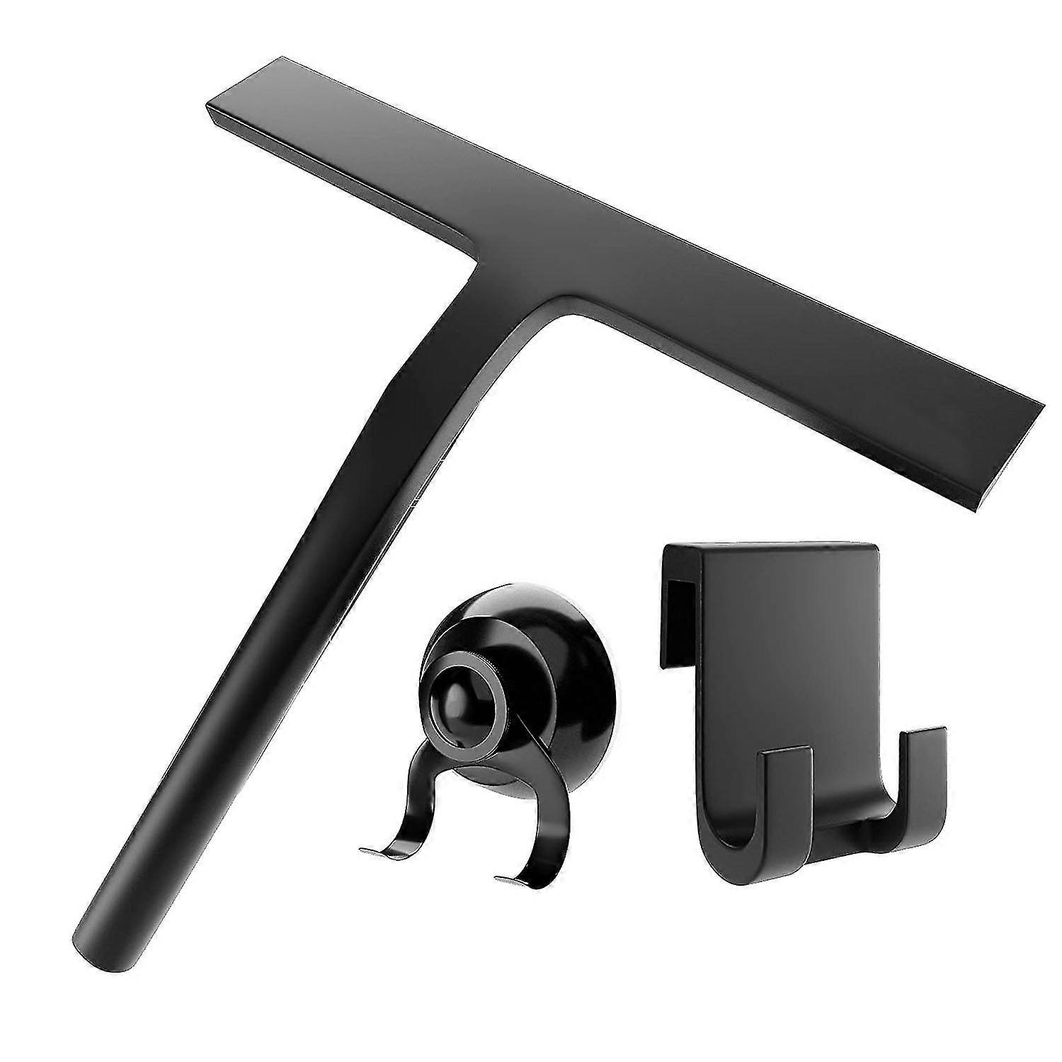 Silicone Shower Squeegee With Stainless Steel Core - Window Squeegee