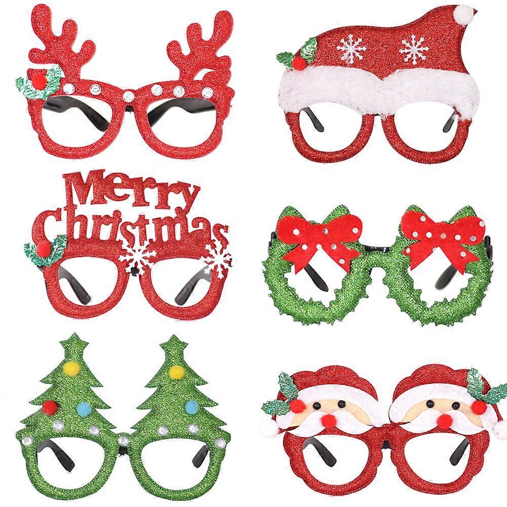 Christmas Party Glasses     Pack Xmas