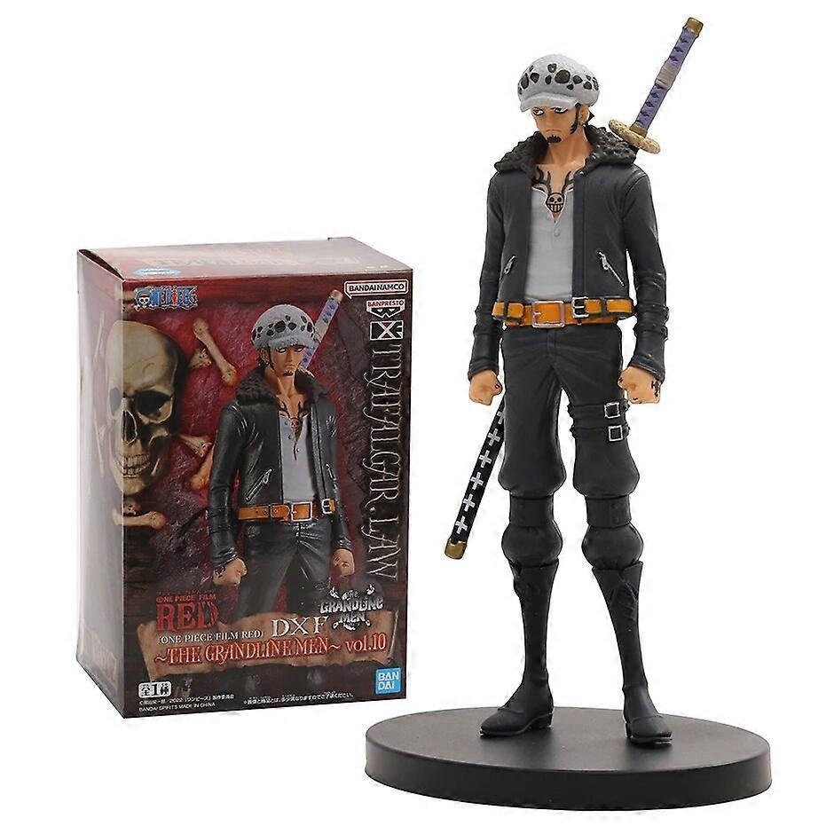 ワンピースDXFグランドラインメンズトラファルガーローブルックPVCフィギュアコレクションフィギュアおもちゃ誕生日プレゼント人形