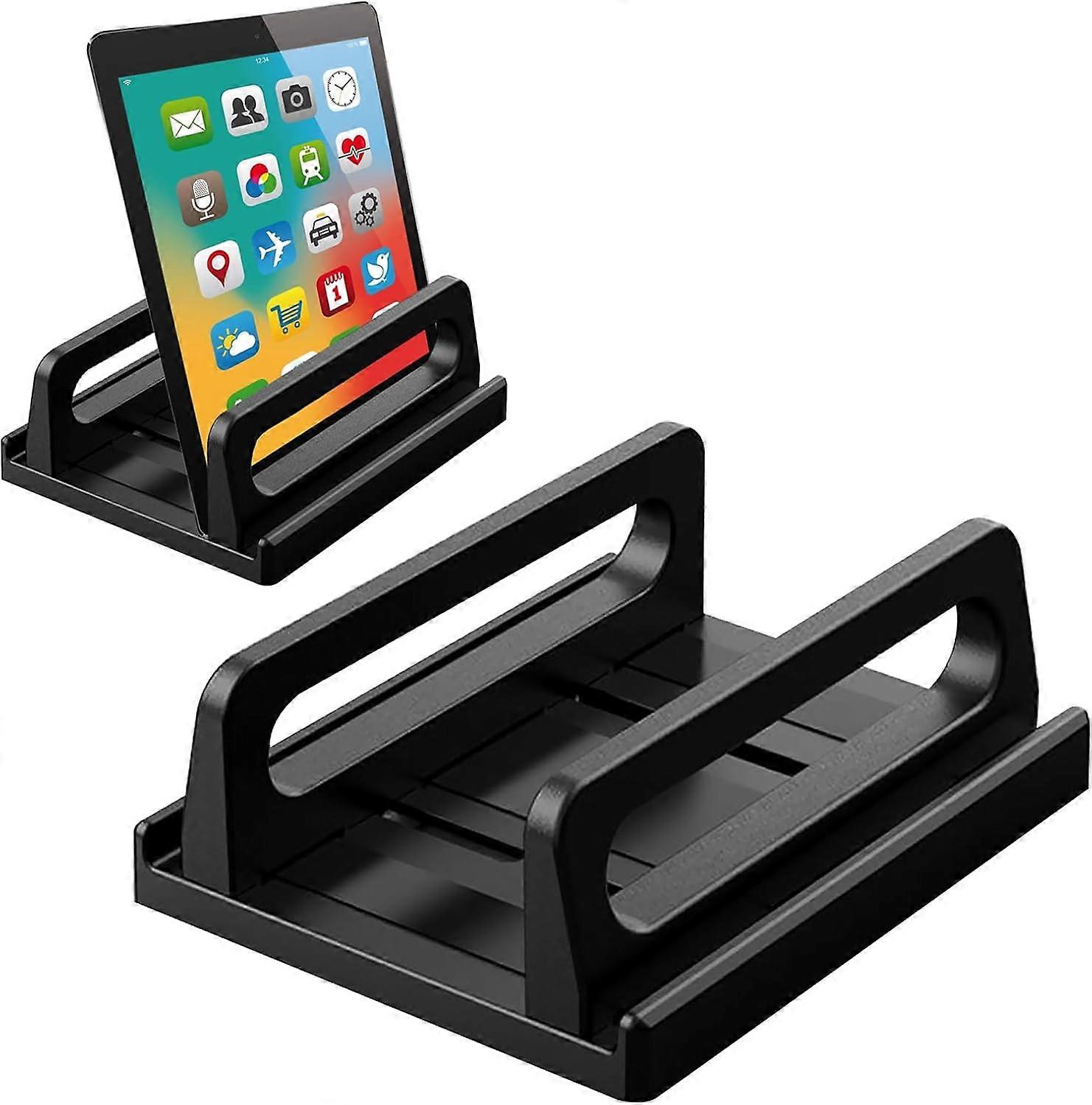 ABS Vertical Laptop Stand, Black, 15*12.2*5.6cm