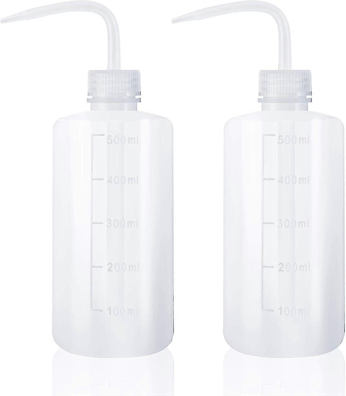 スクイーズ洗浄ボトル多肉植物散水ボトル500ml水噴出灌漑ボトルスクイーズ散水缶プラスチック洗浄植物ボトル2個