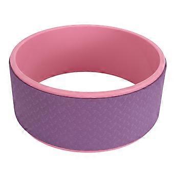 Back Roller Wheel Massage Improving Poses Stretching Wheel Foam Roller for Home Purple
