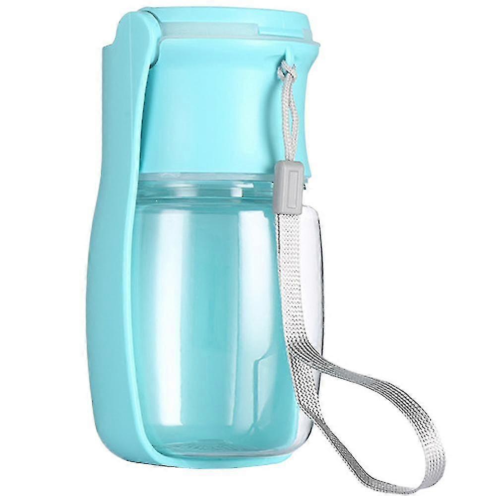 350ml Pet Folding Water Cup, Portable Plastic Drinking Cup(blue)