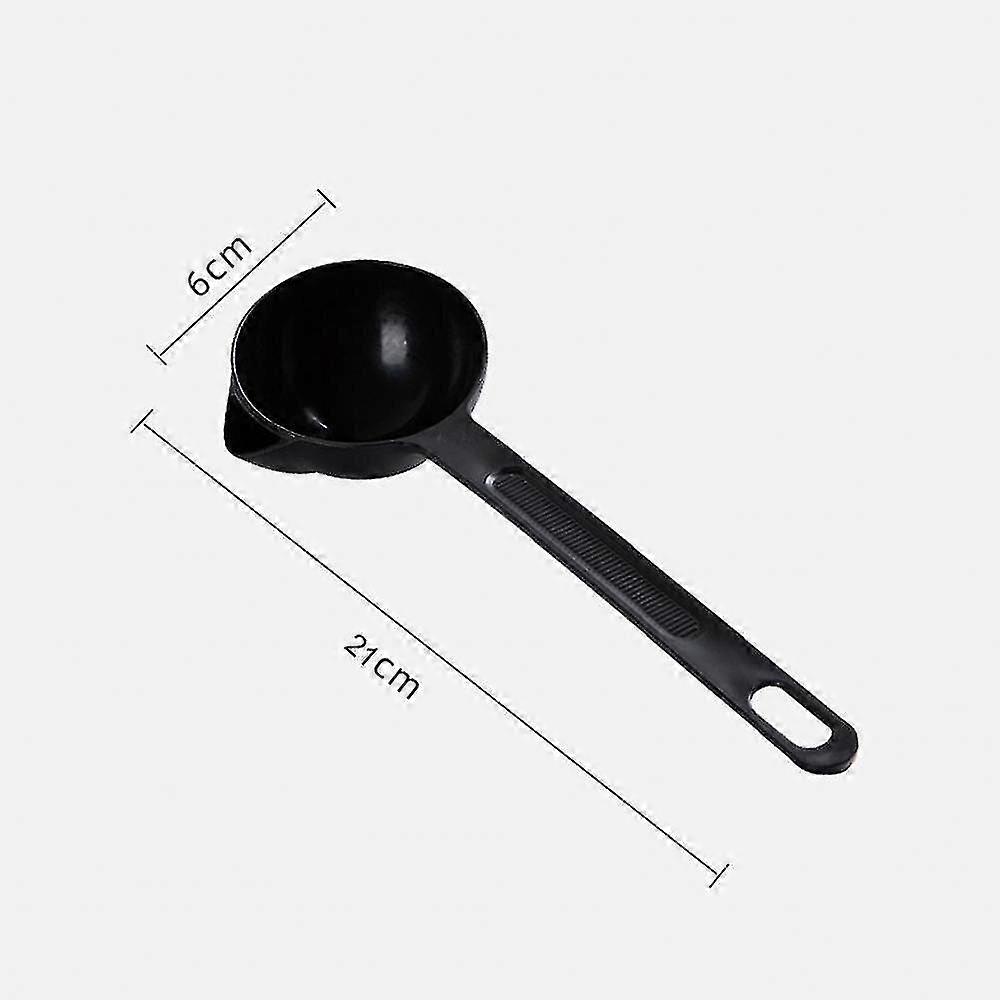 Spoon Food Grade Plastic Long Soup Strainers Separator Filter000000