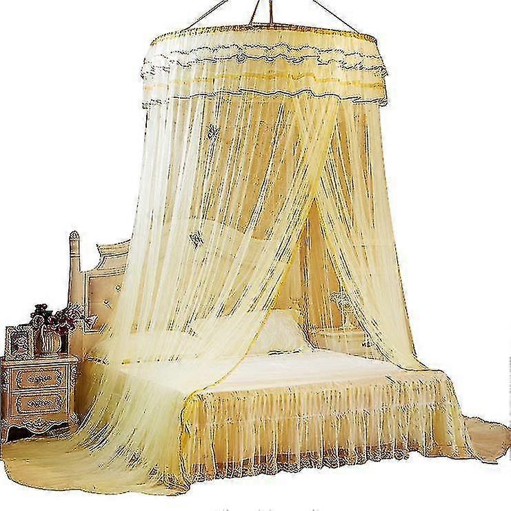 Princess Lace Hanging Mosquito Nets Heighten Encryption