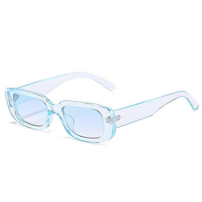 Women Sunglasses Narrow Square Frame UV400 Protection