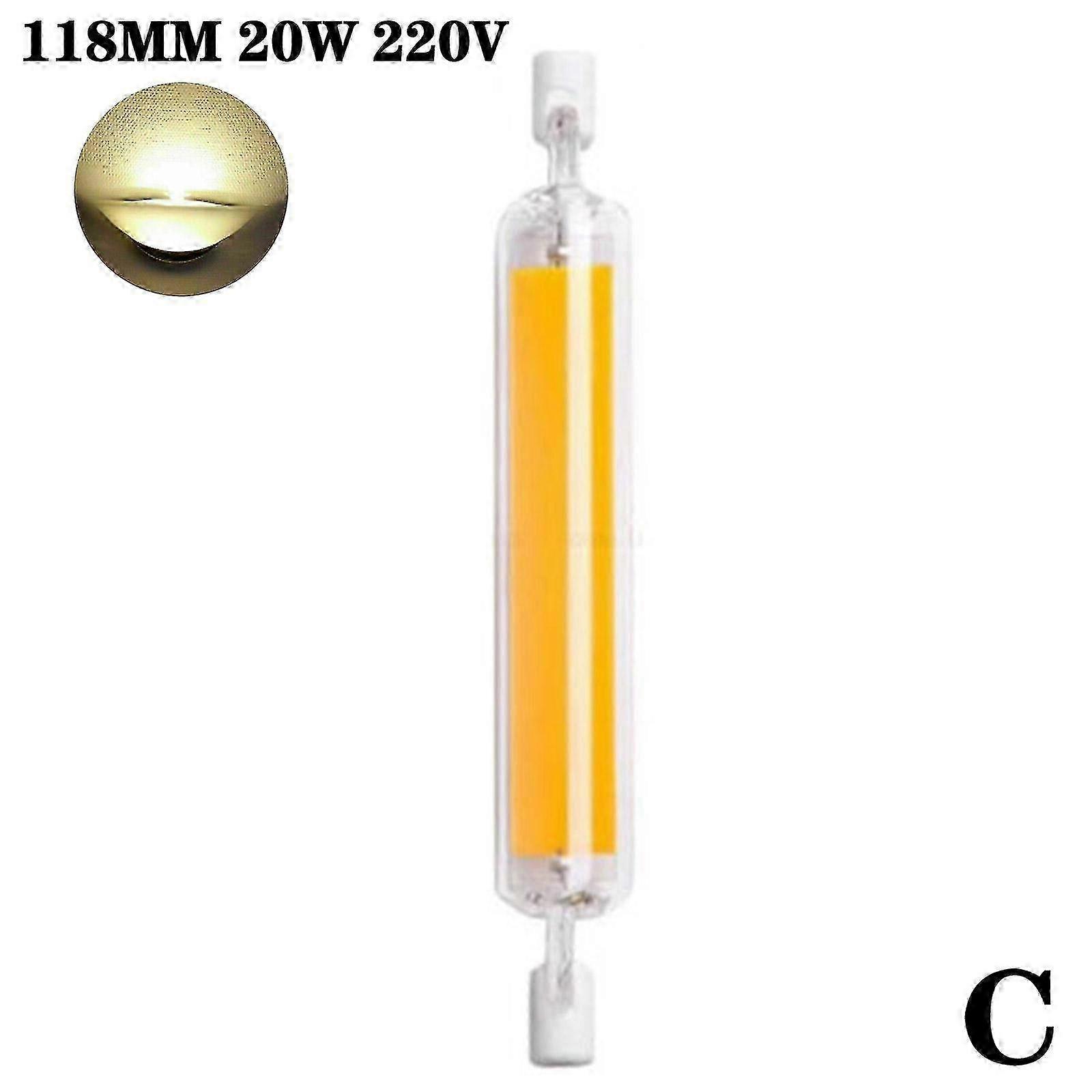 LED R7S 78mm Υψηλός ισχυρός προβολέας 118mm λαμπτήρας 110V ΣΠΑΔΊΚΑΣ-λαμπτήρας 220V Z6Z