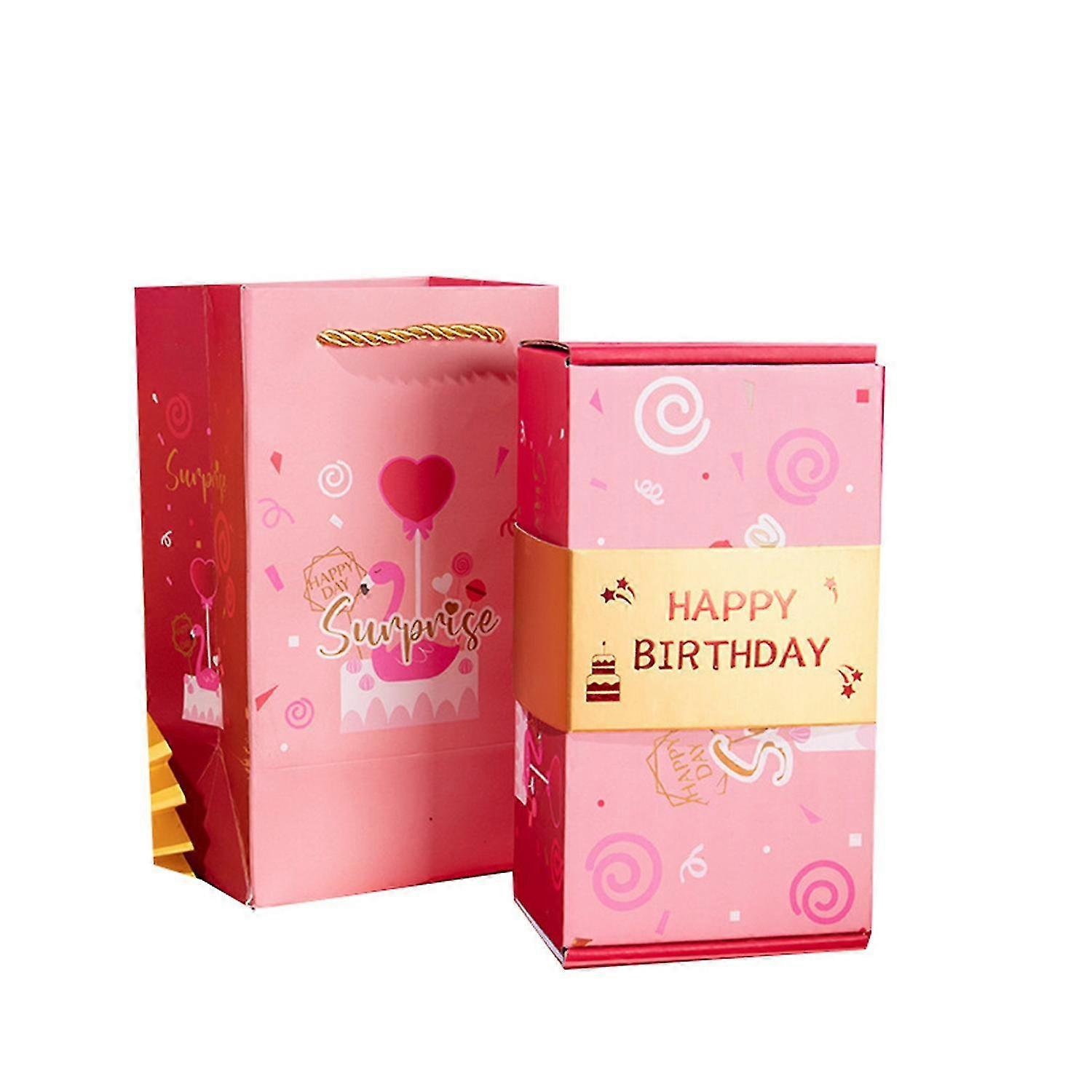 10/12/16/18/20Pcs Surprise Bounce Gift Box Set Creating The Most Surprising Gift Folding Bouncing Re