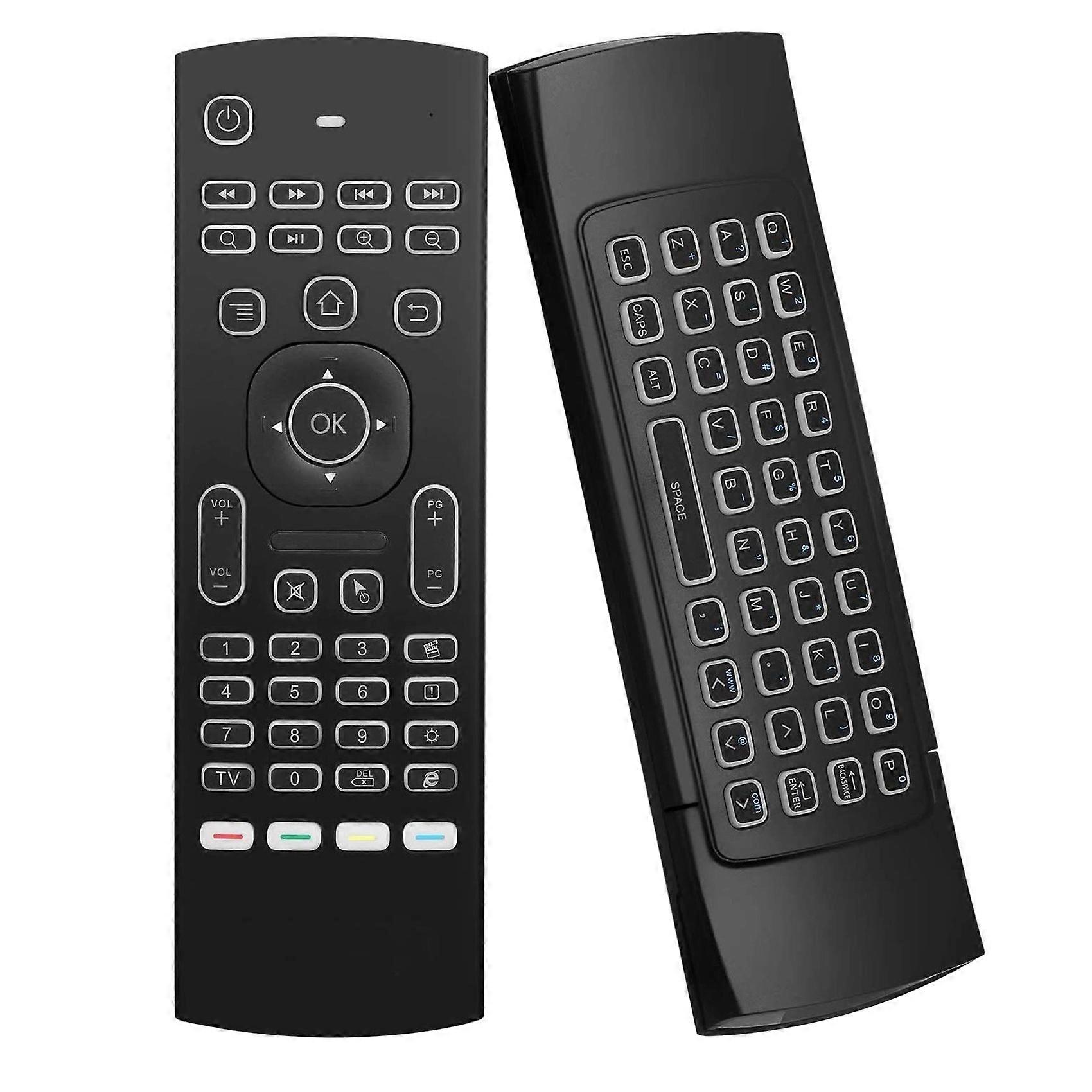 MX3 Air Keyboard Backlit Smart Remote Control 2.4G RF for Tx3 Android TV Box