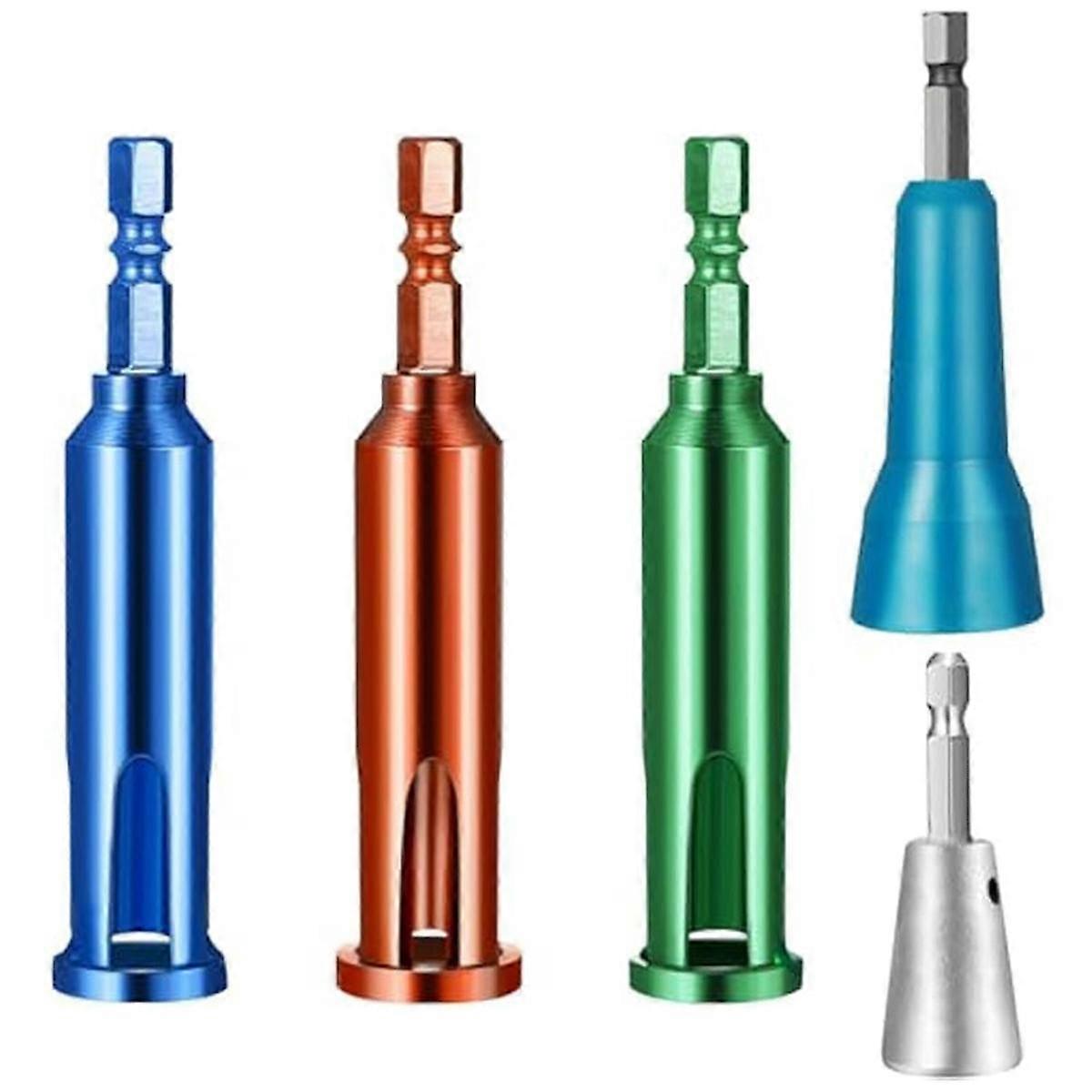 5 Wire Twisting Tool for Drill 3/5 Way Wire Stripping Tool Wire Twister Tool Wire Stripper and Twister Connector Driver