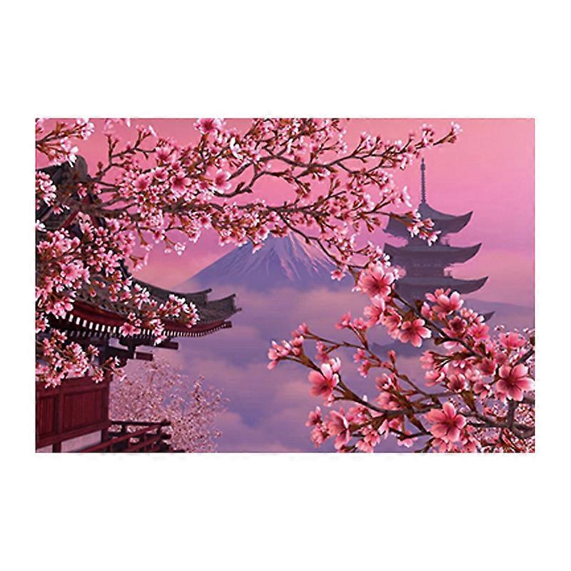 Jigsaw Puzzles for Adults Cherry Blossoms Pattern for Home Decor