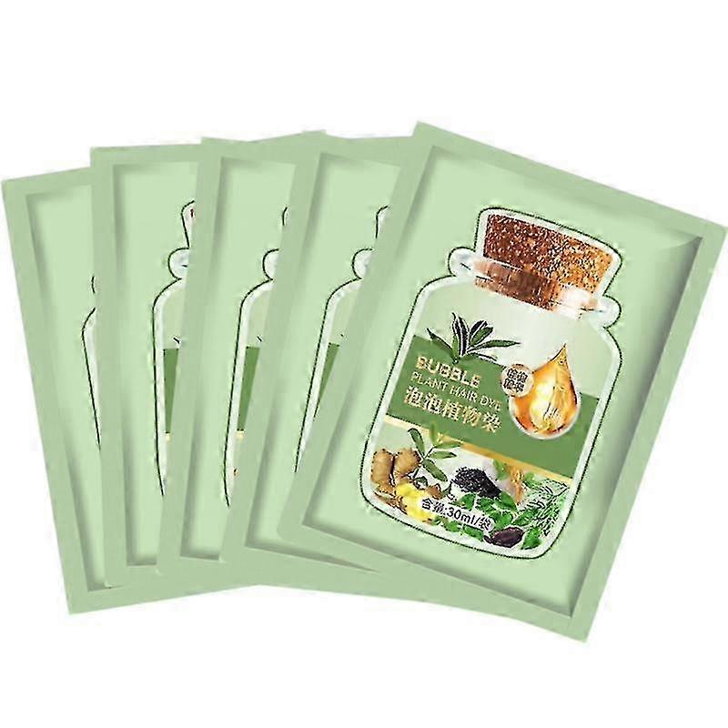 1-10 sztuk Bubble Dye Trwałe Szybkie Krycie Odżywcze Włosy Kolory Rośliny Farbowanie Krem