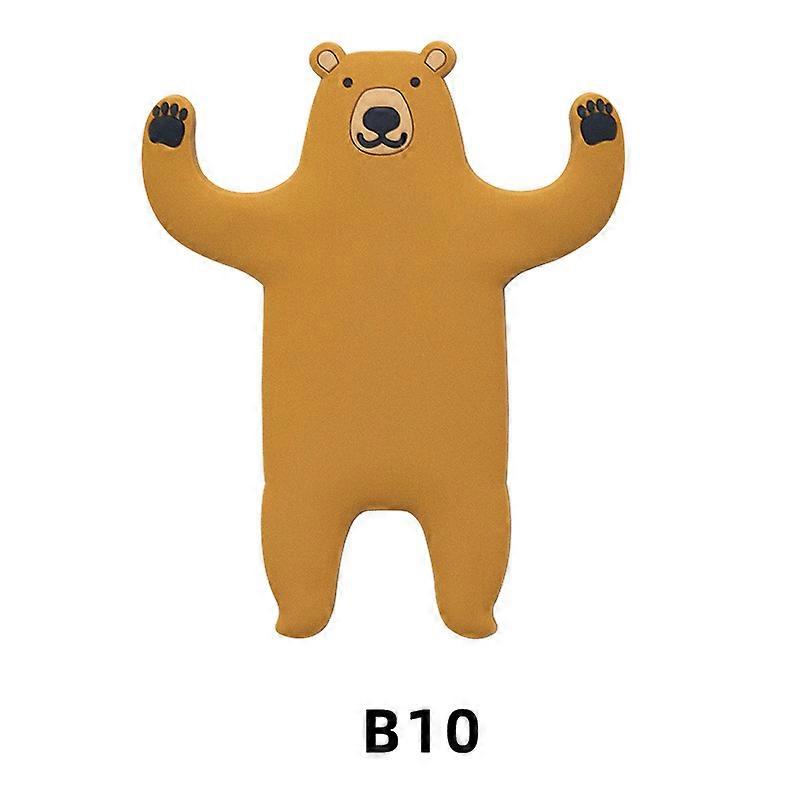 Creative Cartoon Animal Hook, Bendable Tail Arm, Funny Animal Hook, Pvc Soft Plastic Hook