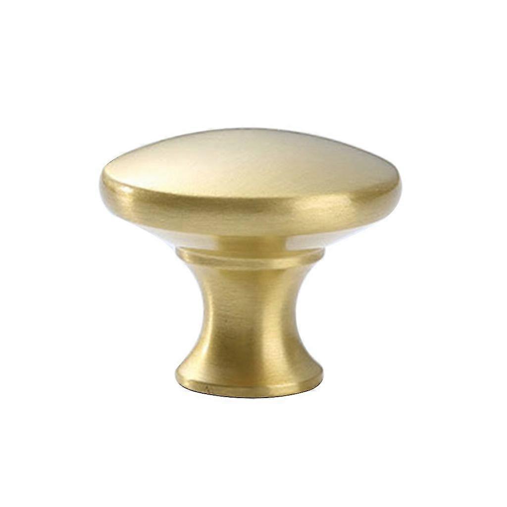 Brushed Gold Cabinet Knobs Brass Drawer Pulls Vintage Furniture Decor Handle