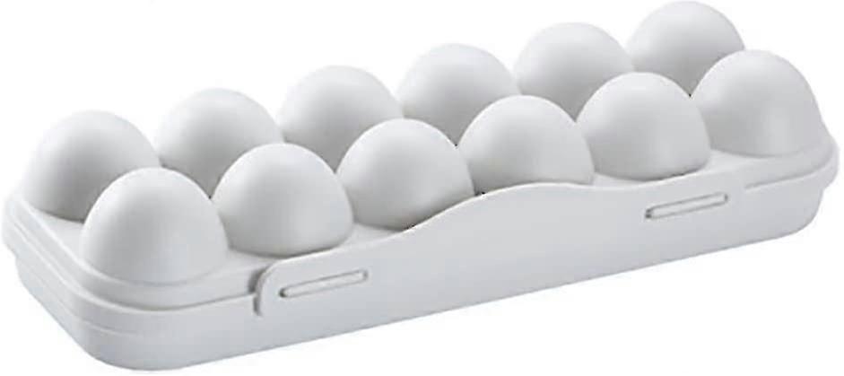 12 Grid Egg Storage Box(gray)
