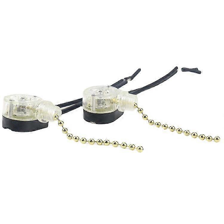 Ceiling Fan Light Switch Zing Ear Pull Chain Switch Fan Light Switch On- Off With Pull Chain Compatible With Ceiling Light Fans Lamps And Wall Lights(