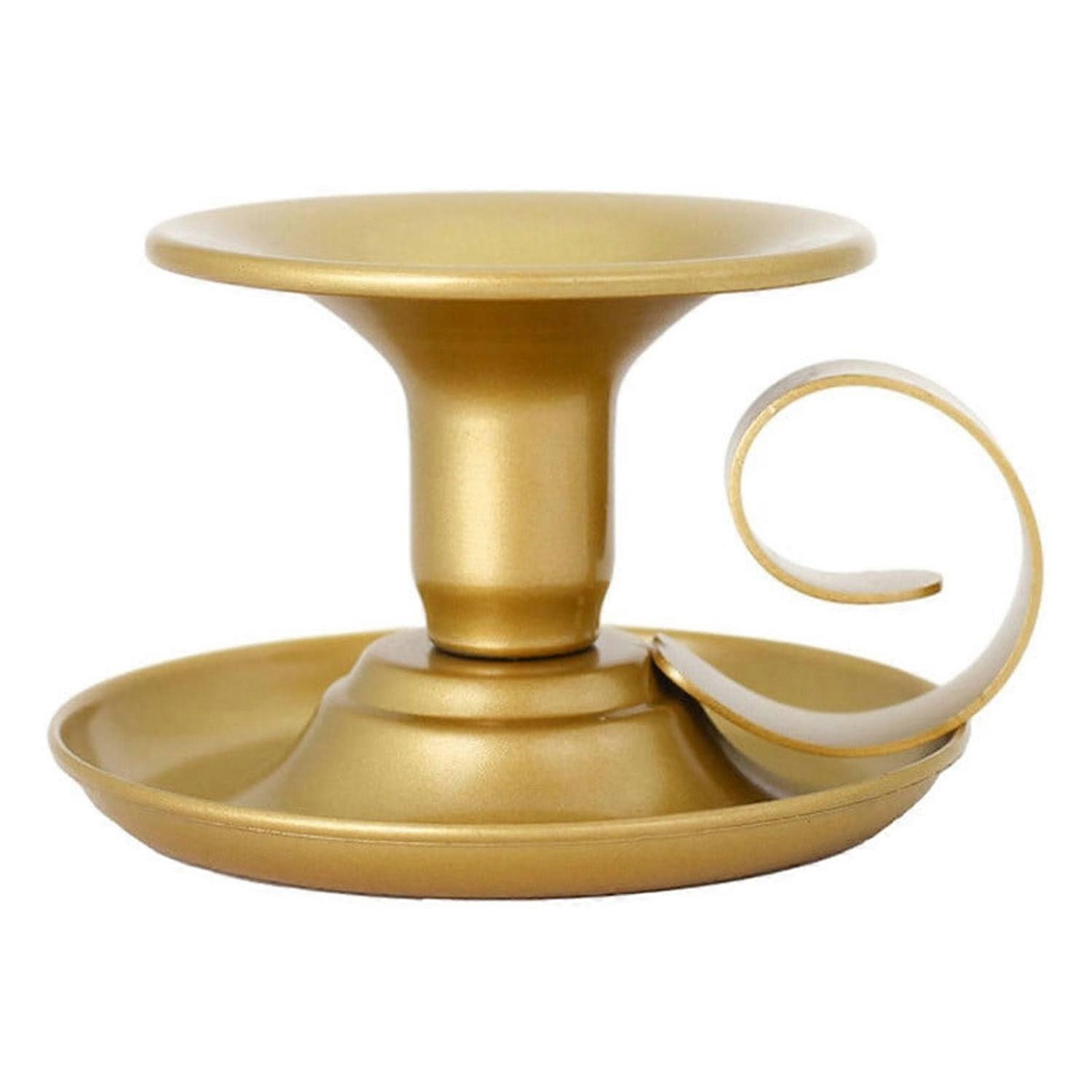 Candlesticks, Party Table Decorations, Handheld Thickened Metal Tapered Candlesticks, Suitable For W