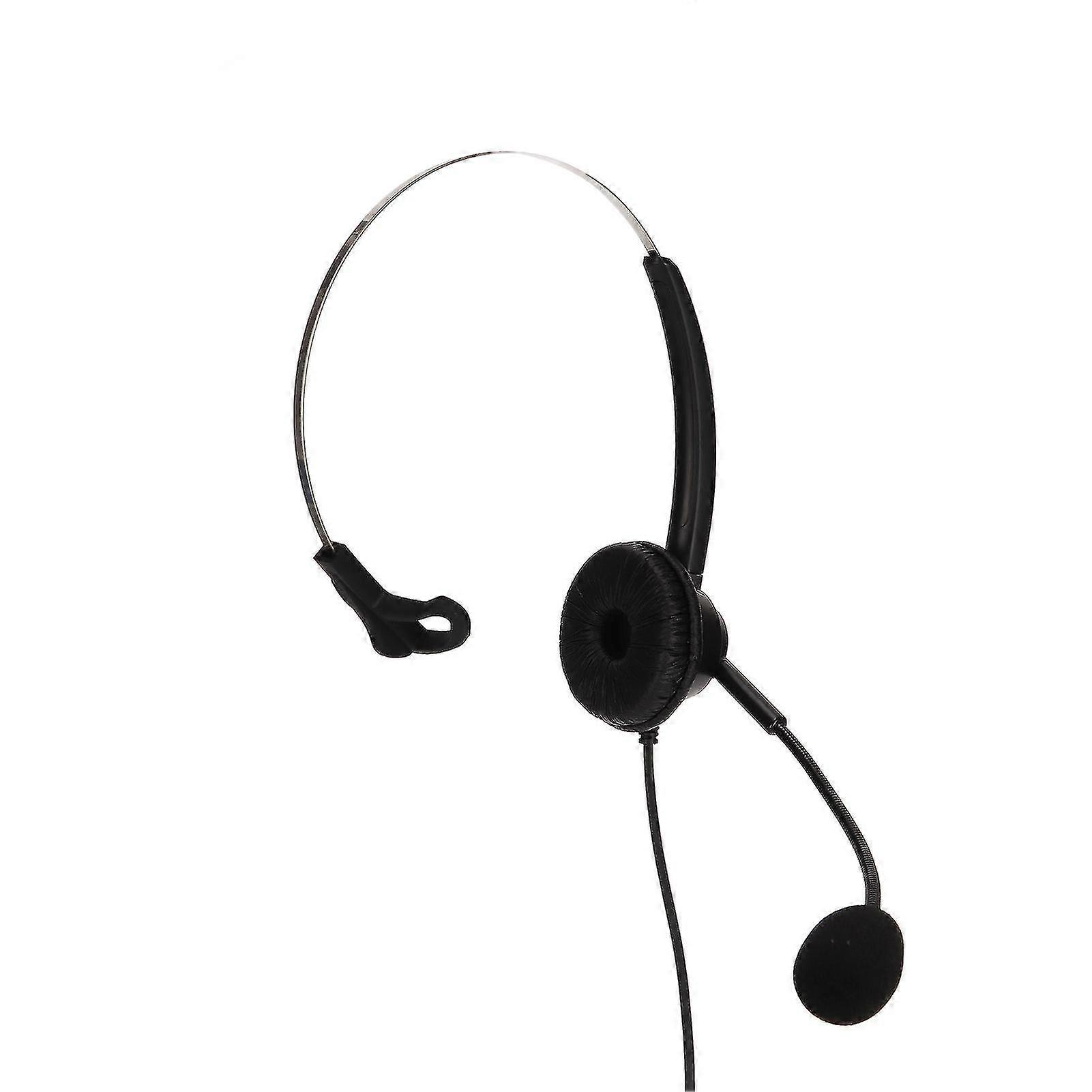 Professional Call Center Headset H360 with Noise Canceling Mic - RJ9 Telephone Headset for Customer Service Office