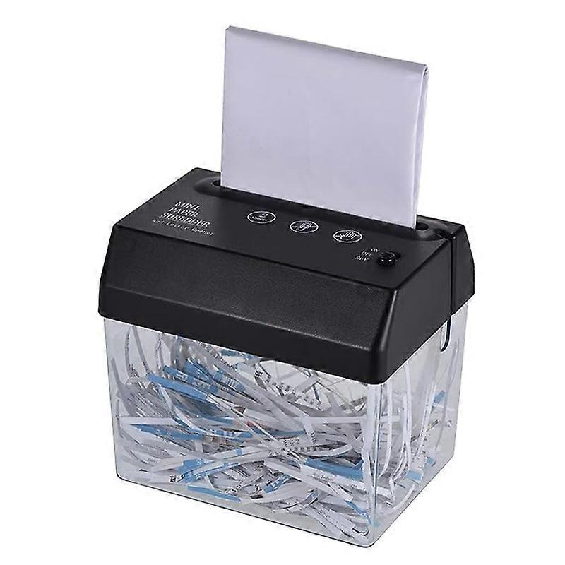 USB Paper Shredder A6 Paper Cutter Mini Electric Shredder