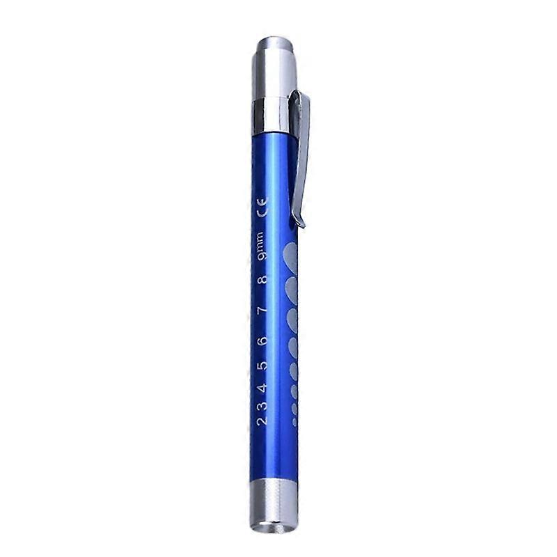 E-SMARTER Pen Flashlight Concave Head Yellow Light